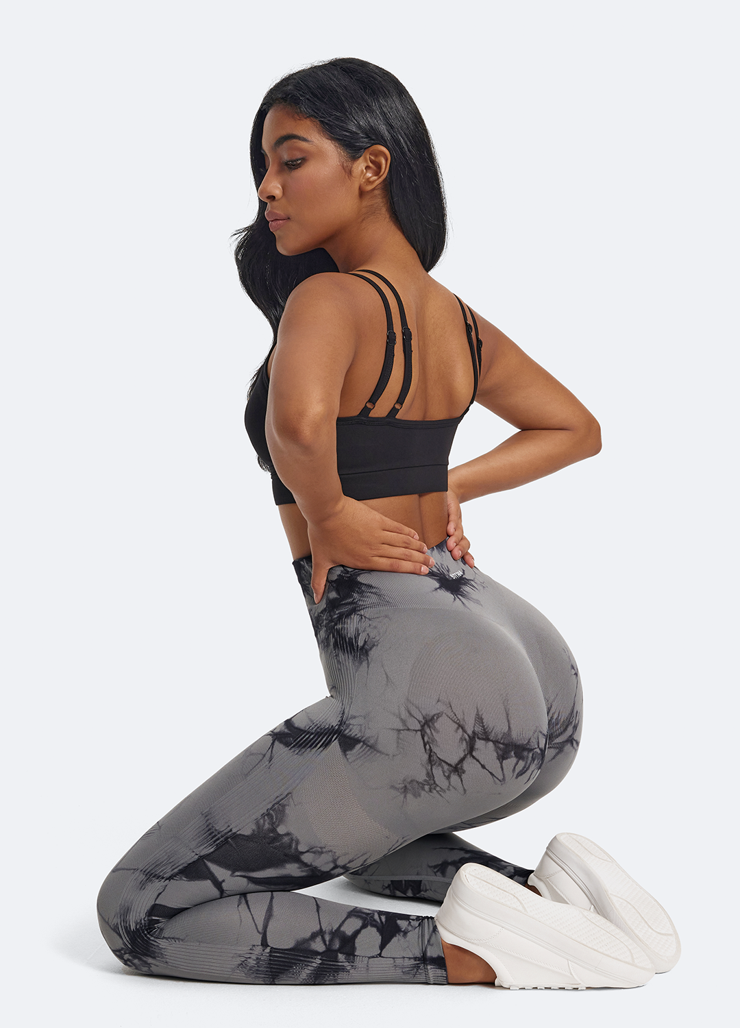 Tie Dye Leggings with Push-Up - Image 5