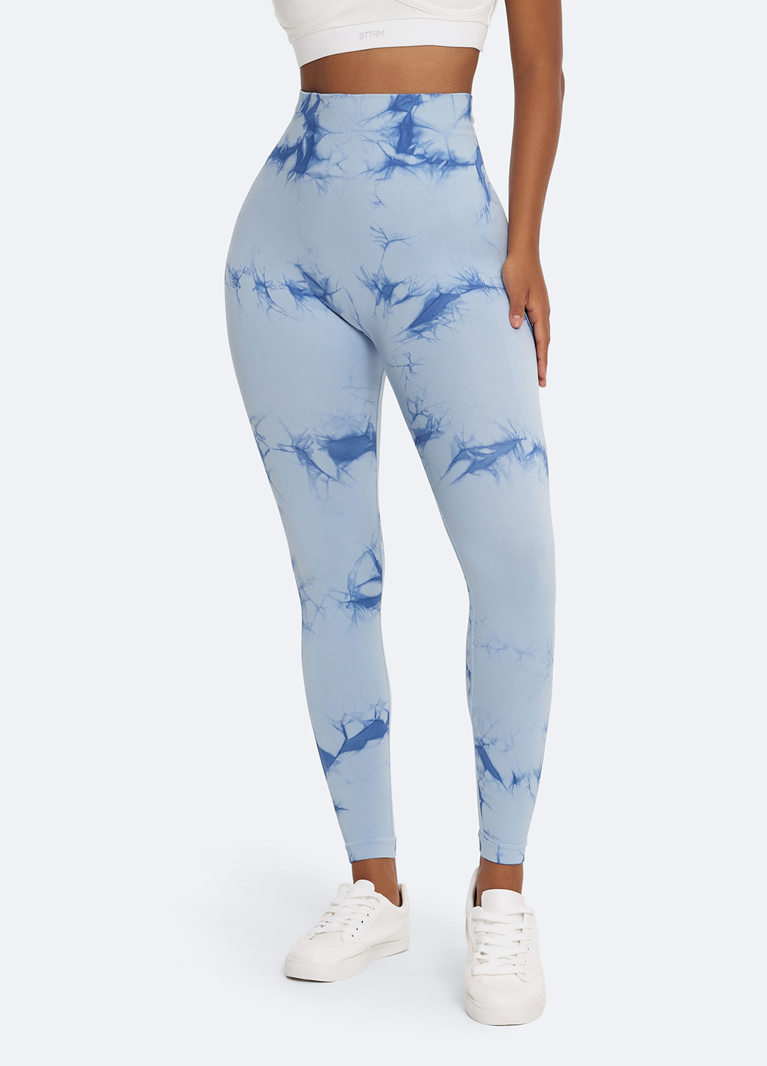 Tie Dye Leggings with Push-Up - Image 2
