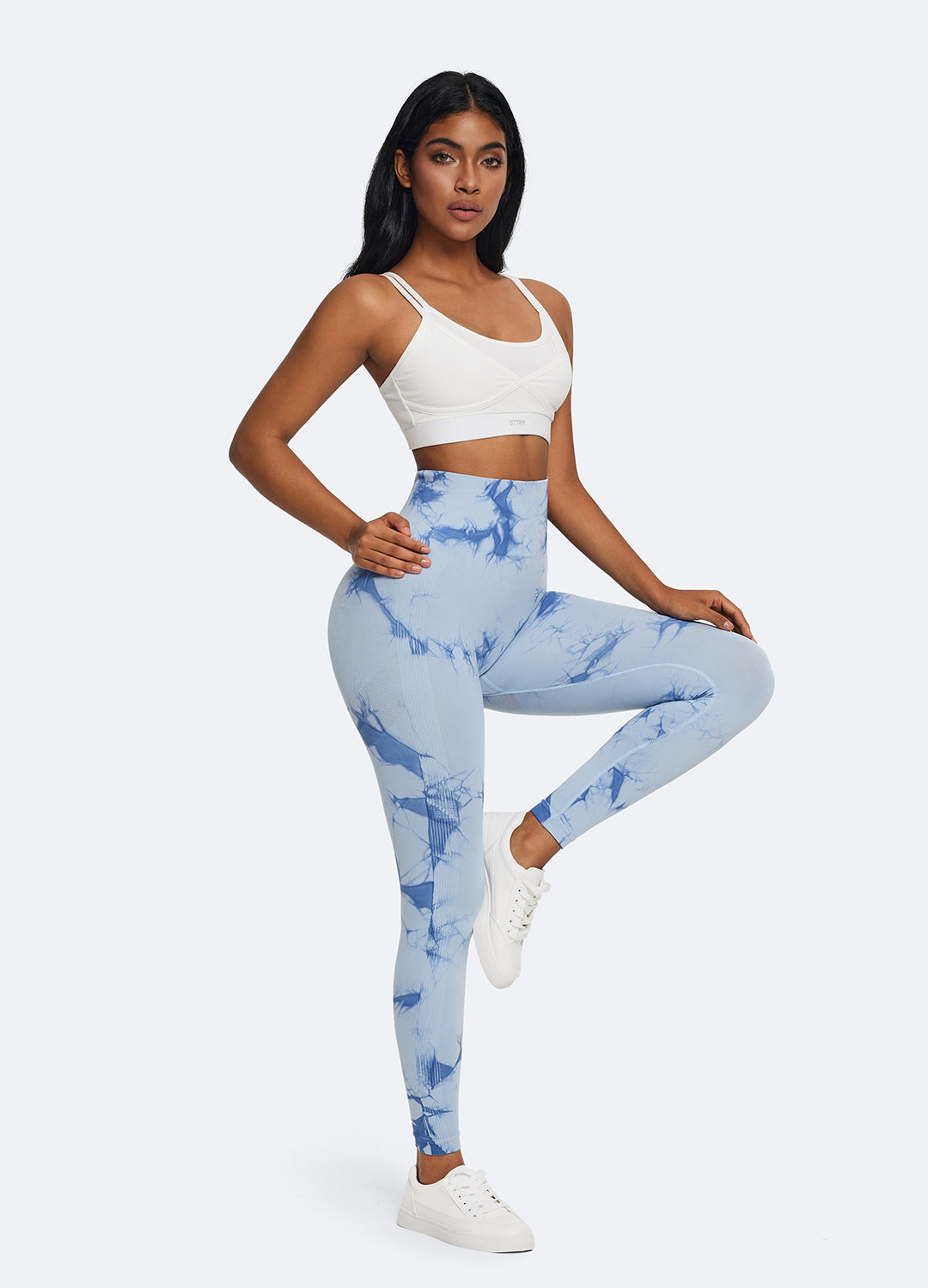 Tie Dye Leggings with Push-Up - Image 6