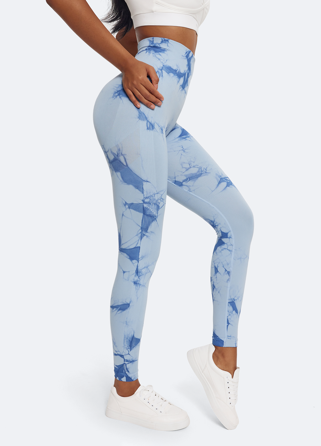 Tie Dye Leggings with Push-Up - Image 3