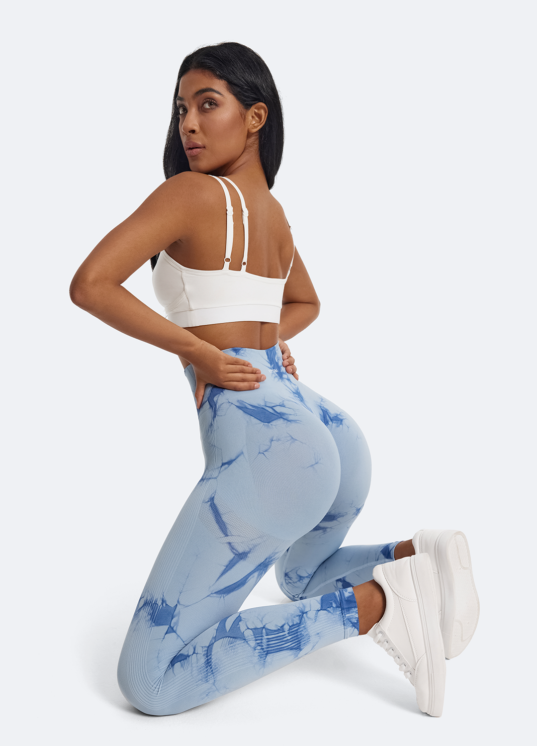 Tie Dye Leggings with Push-Up - Image 5