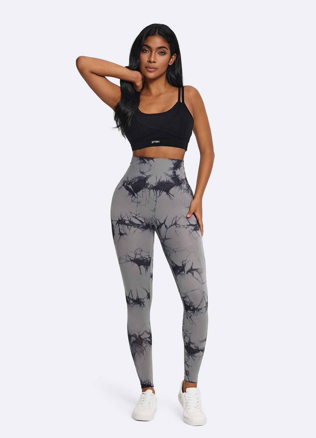 Tie Dye Leggings with Push-Up - Image 6