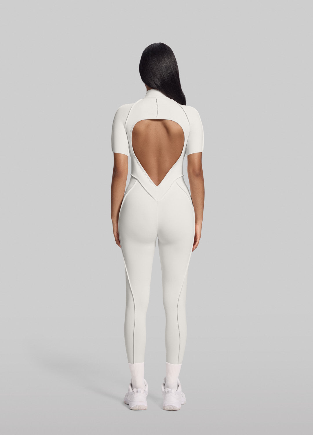 Short Sleeve Full-Length Catsuit - Image 3