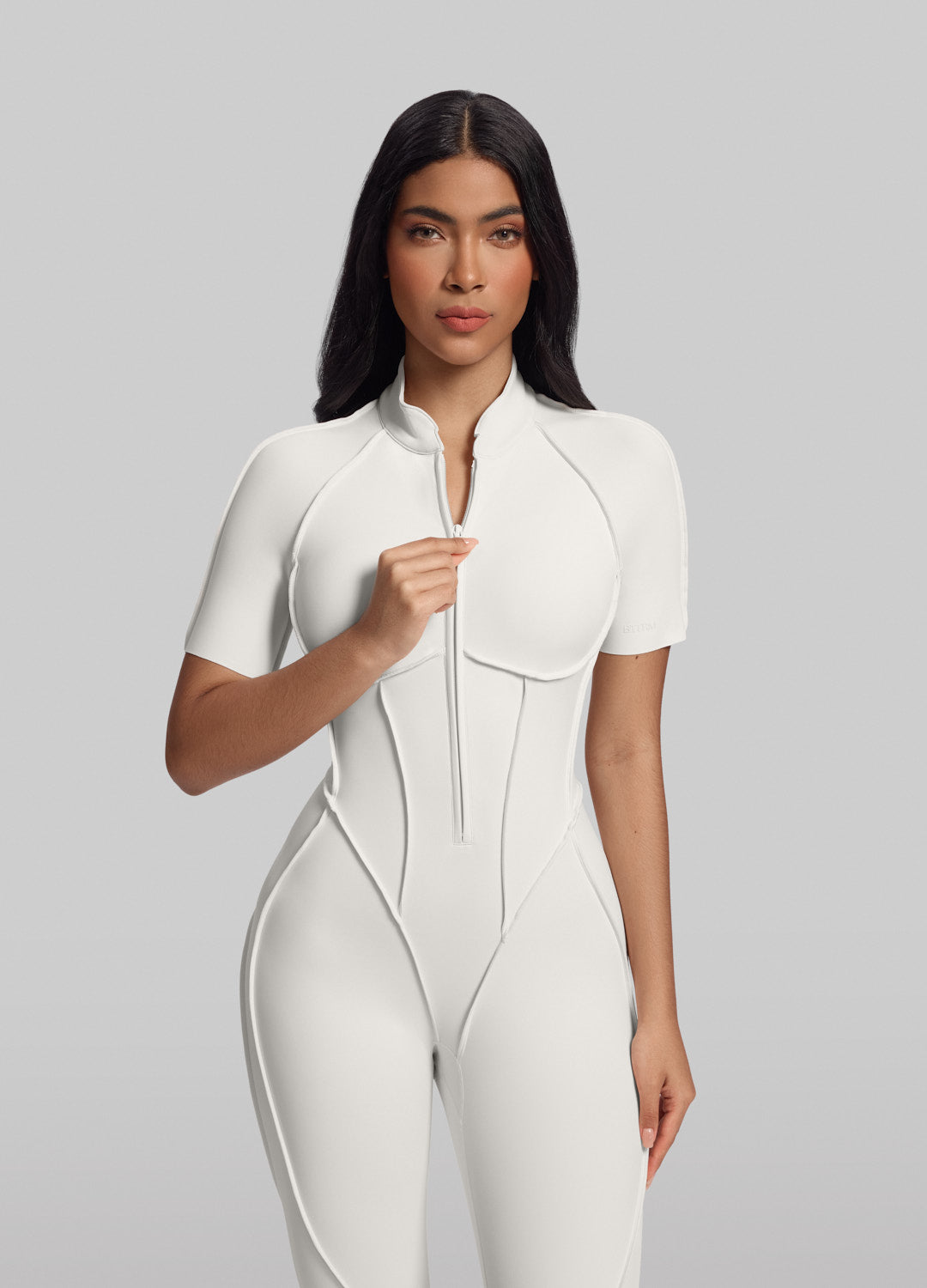 Short Sleeve Full-Length Catsuit - Image 4
