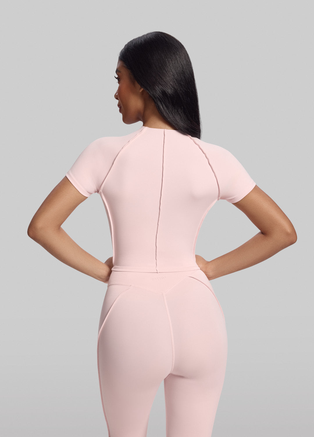Contour Stitch Crop Top - Image 3