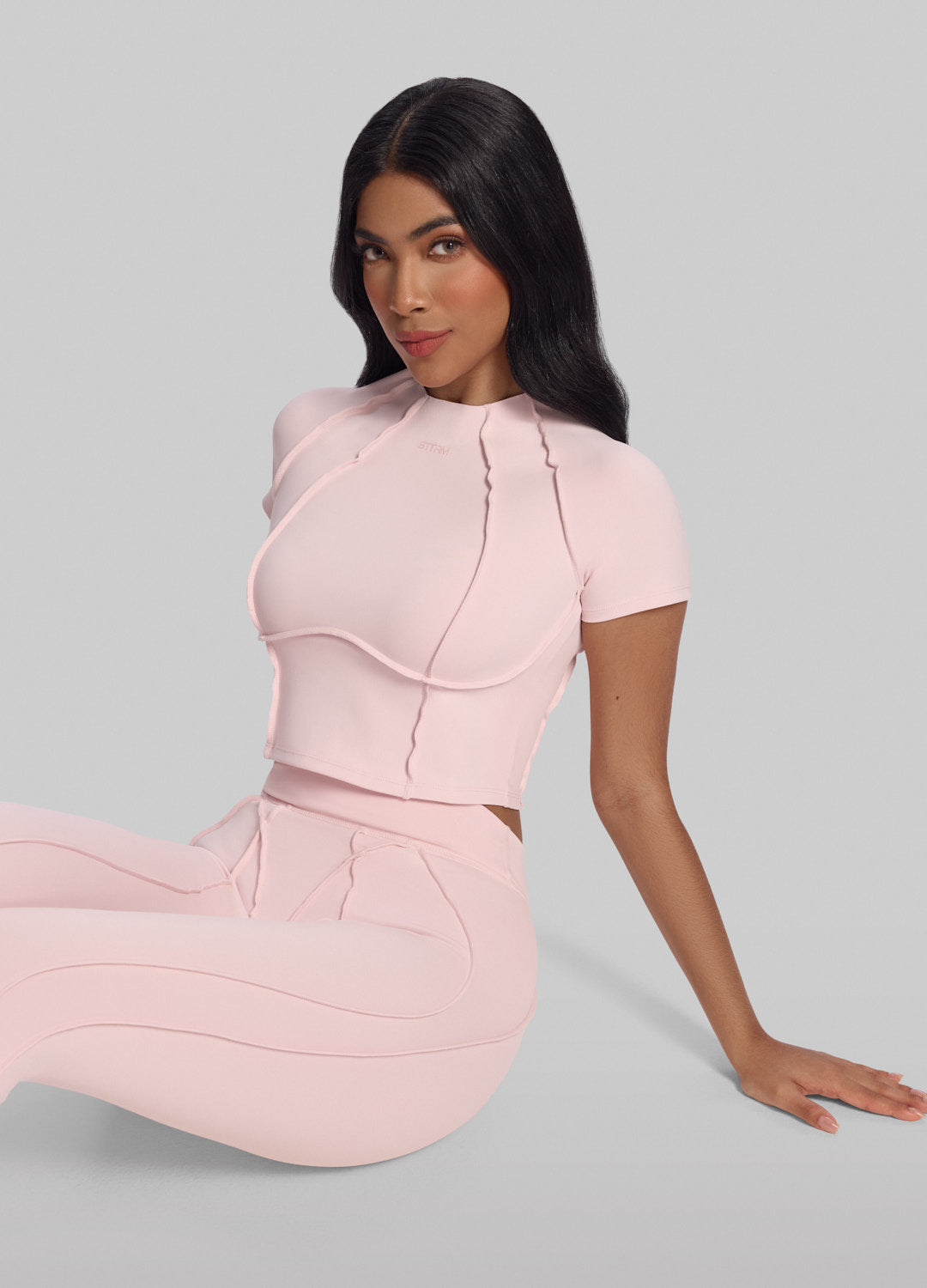 Contour Stitch Crop Top - Image 5