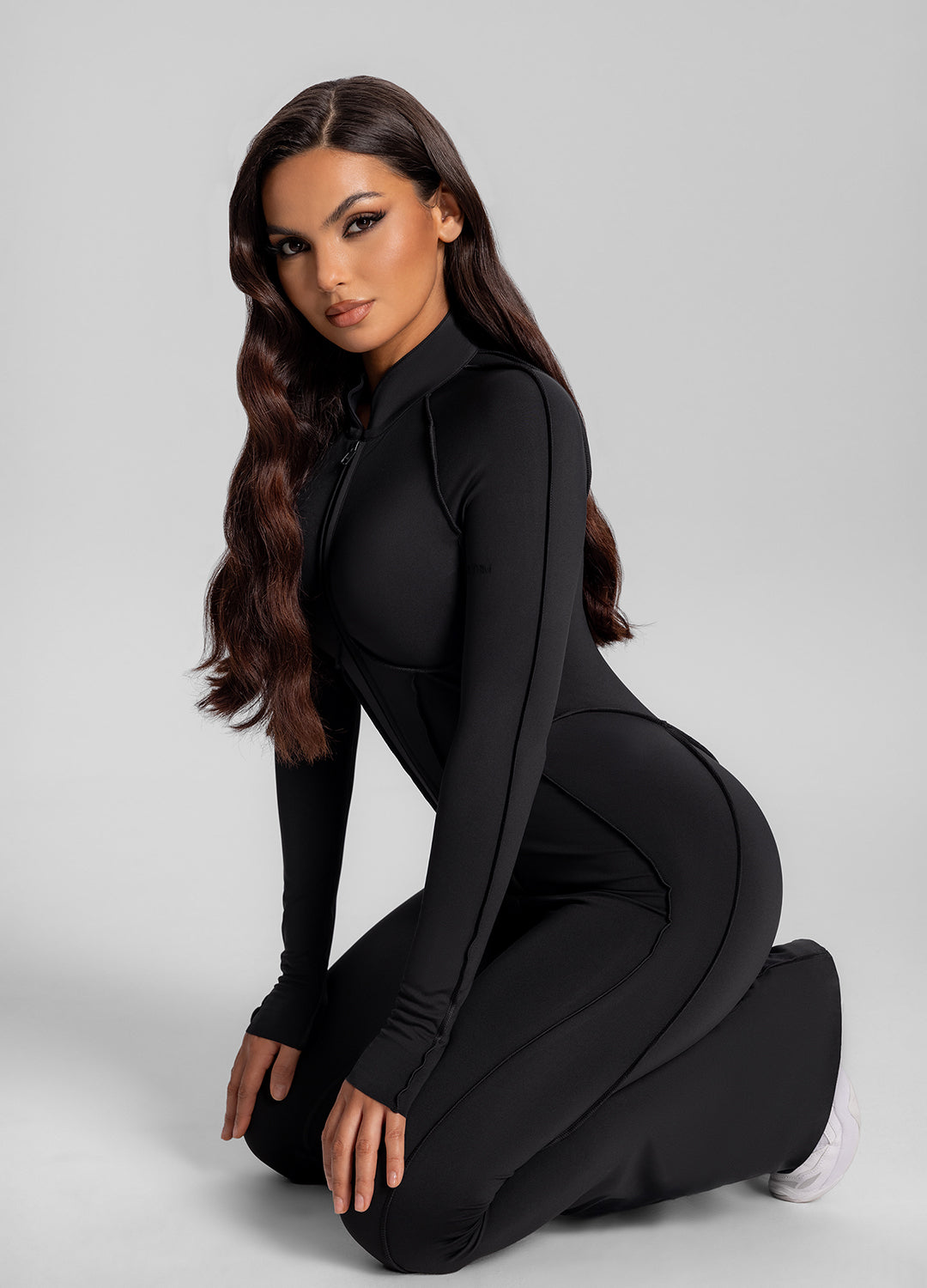 Flared Closed-Back Catsuit - Image 5