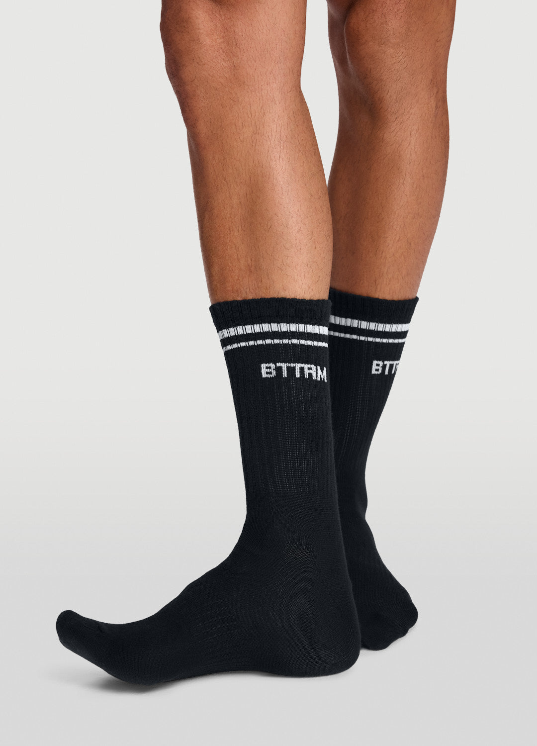 Unisex Half-Crew Socks 3-Pack - Image 3