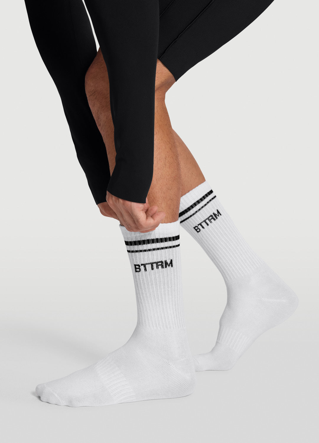 Unisex Half-Crew Socks 3-Pack - Image 2