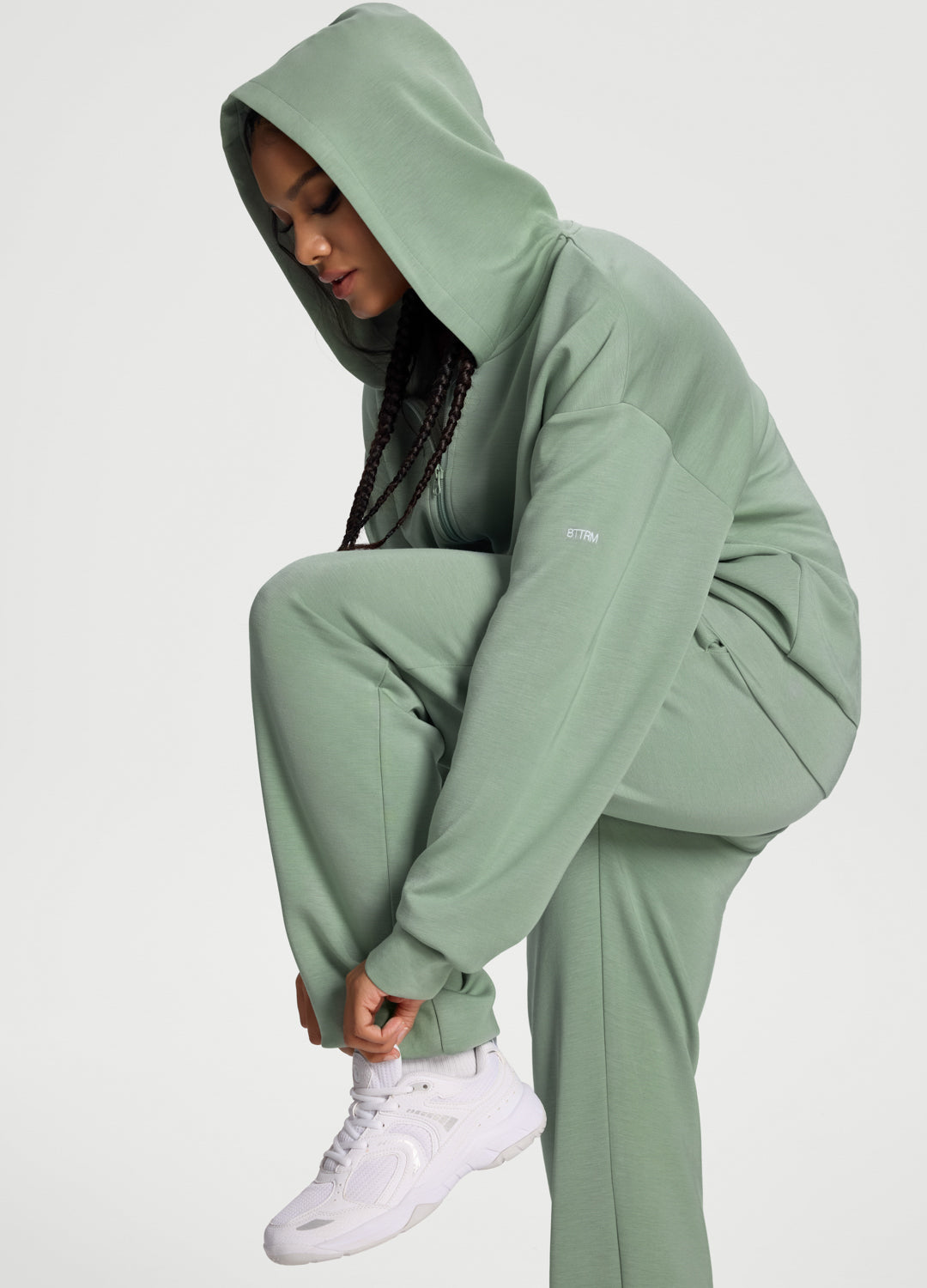 Oversized Zip-Up Hoodie - Image 5