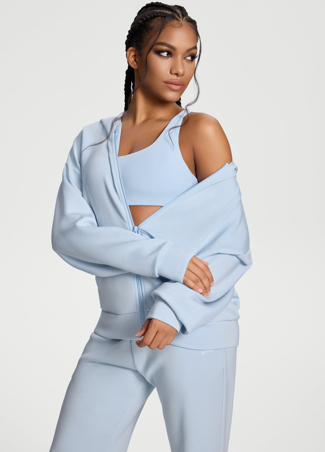 Oversized Zip-Up Hoodie - Image 5