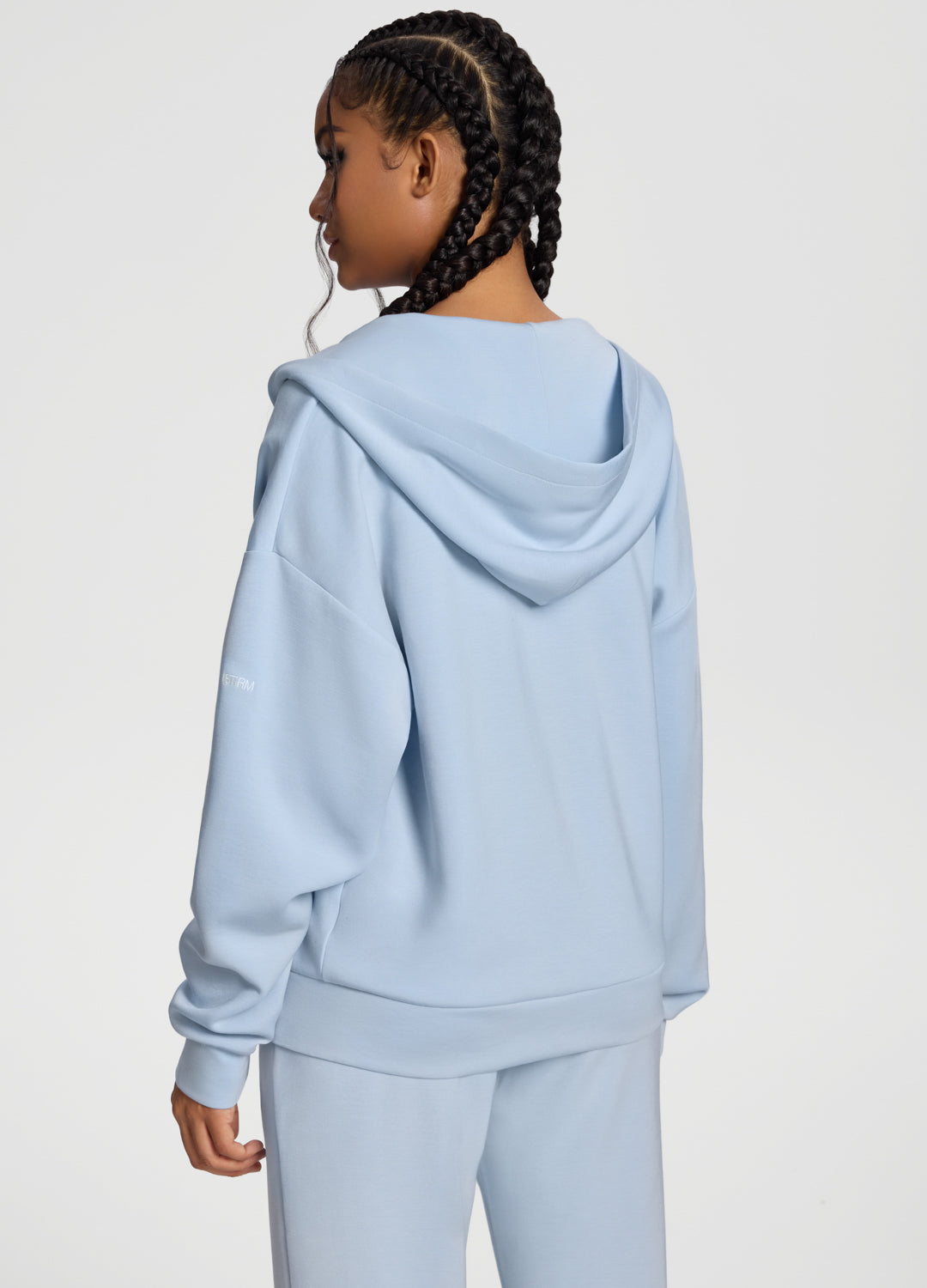 Oversized Zip-Up Hoodie - Image 3