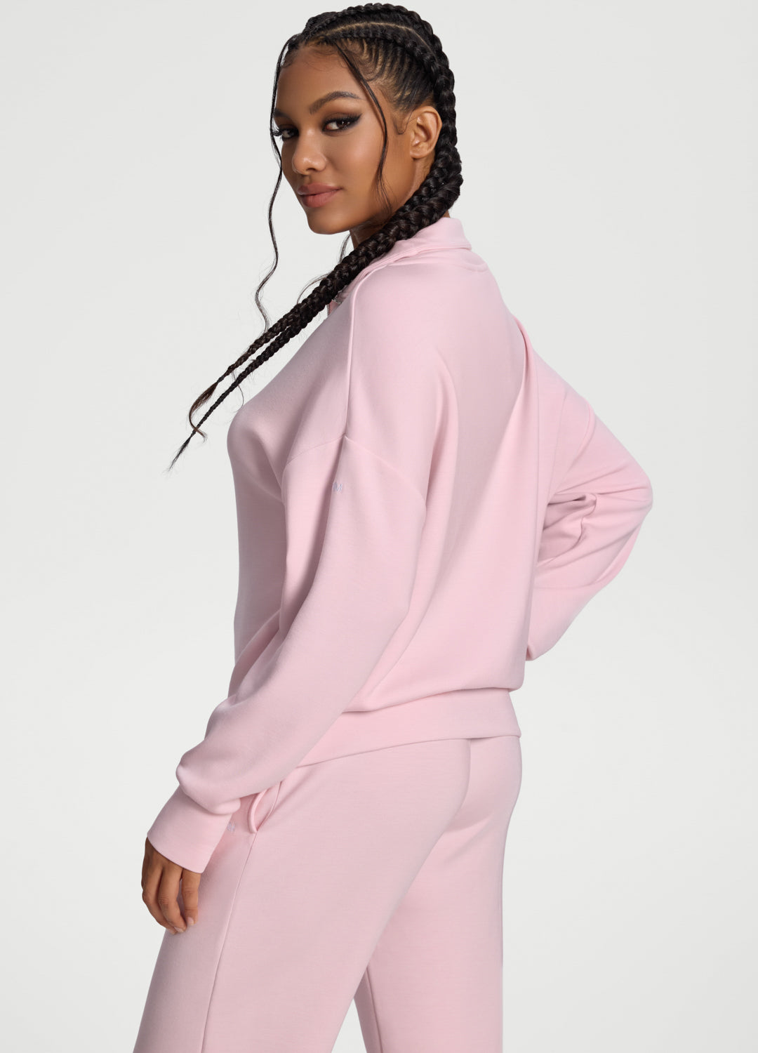 Half-Zip Long Sleeve Sweatshirt - Image 2