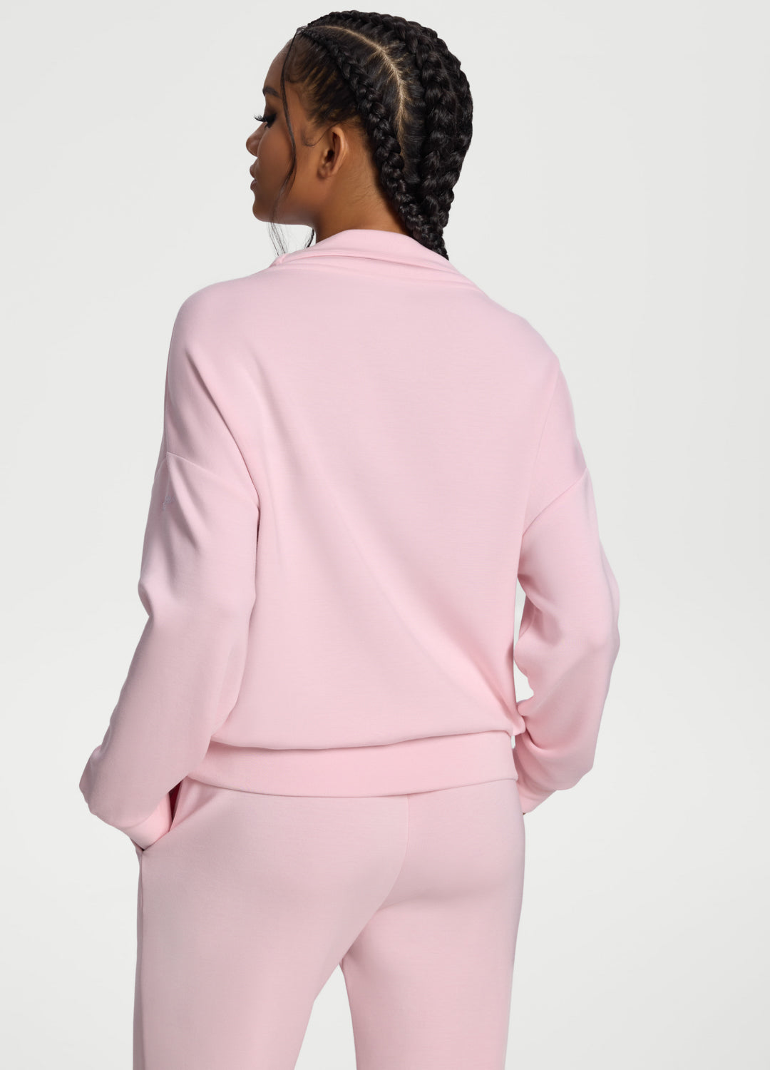 Half-Zip Long Sleeve Sweatshirt - Image 3