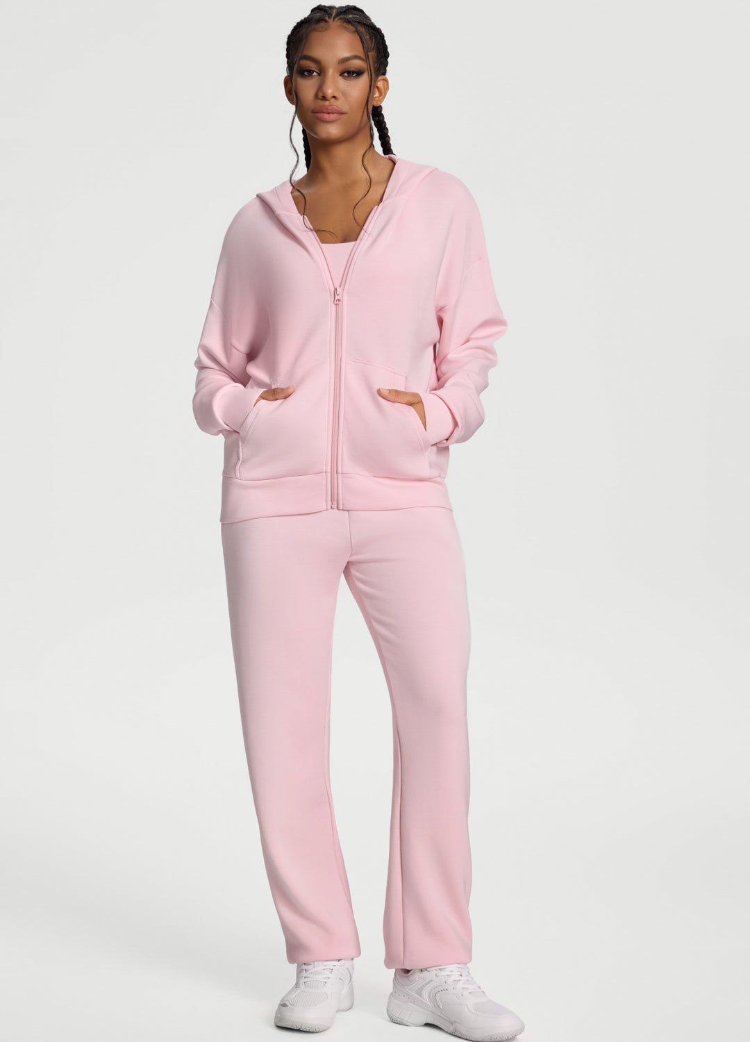 Oversized Zip-Up Hoodie