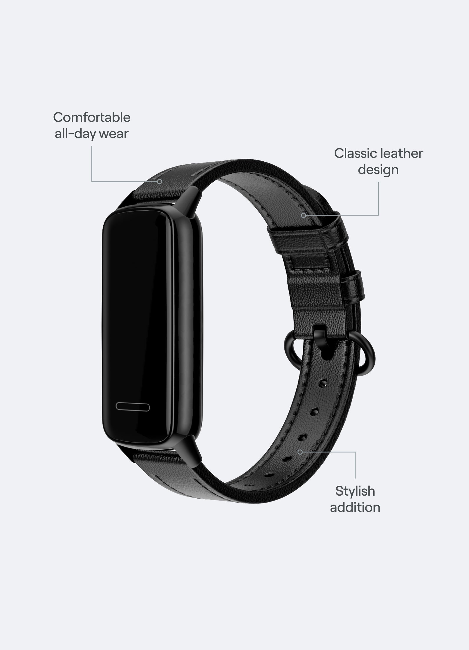 BetterMe Fitness Tracker Leather Strap - Image 2