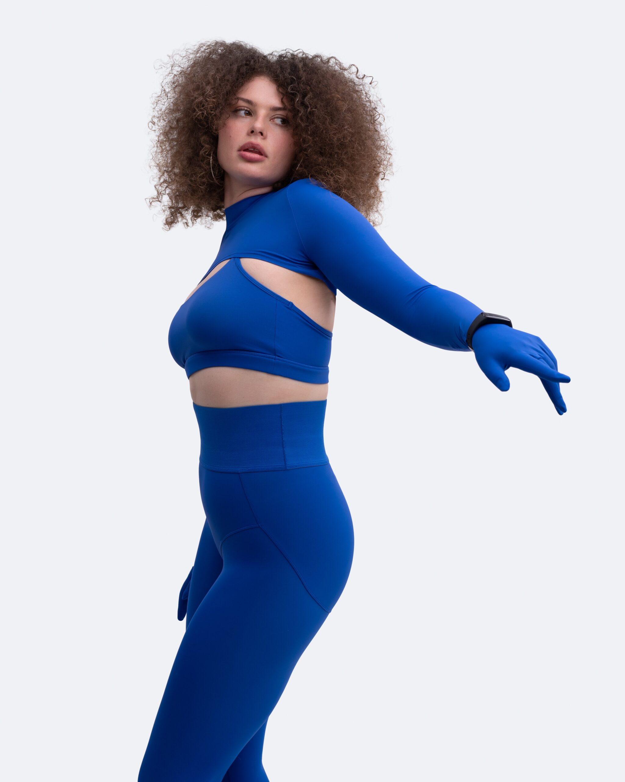 Glove Sleeve Crop Top - Image 8
