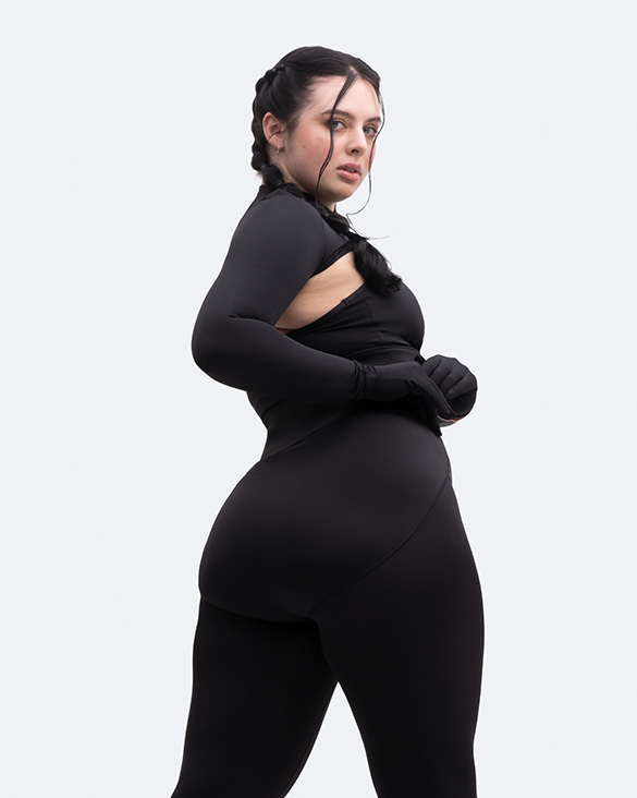 Glove Sleeve Crop Top - Image 13