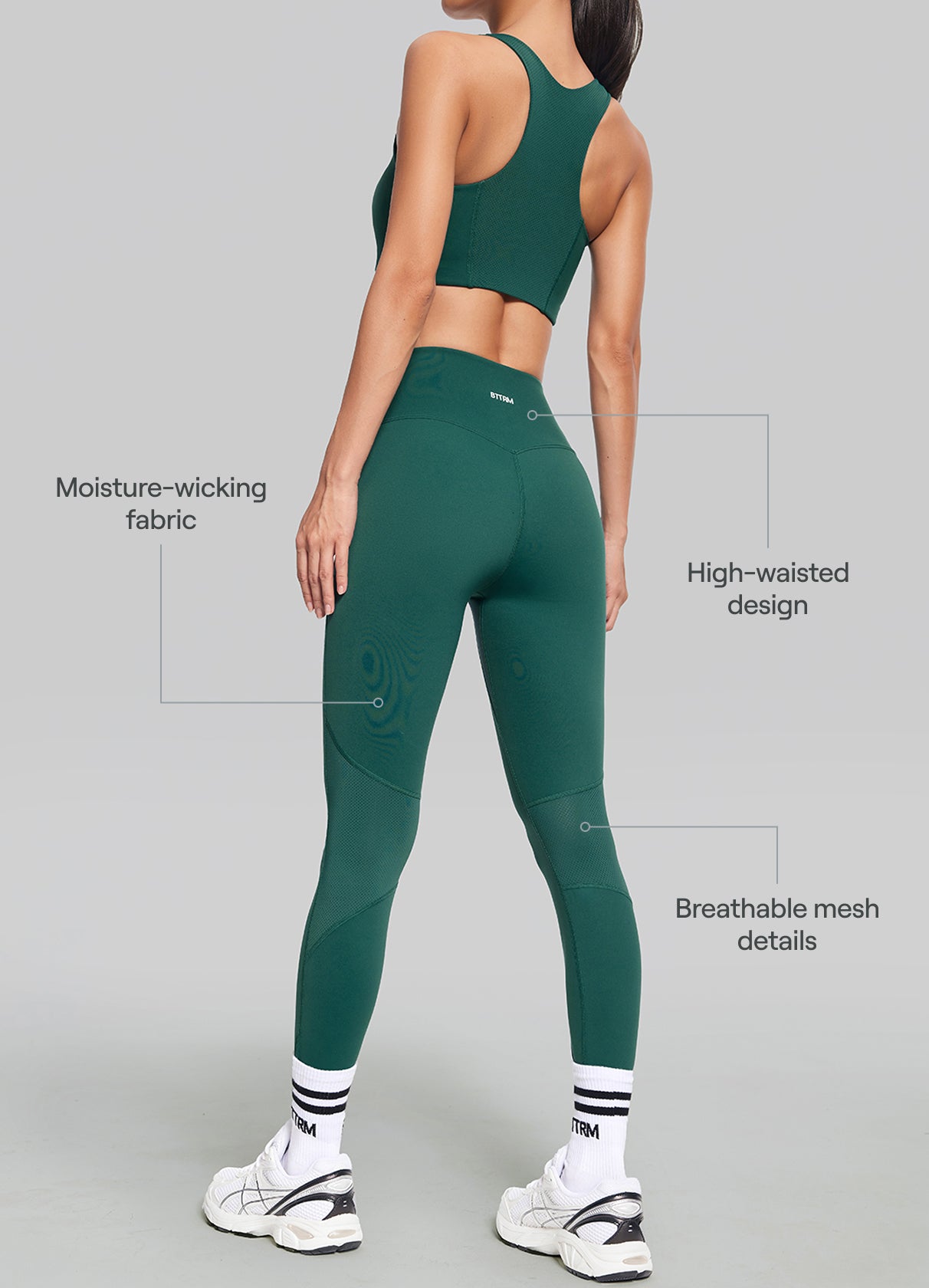 High Impact Mesh Leggings - Image 2