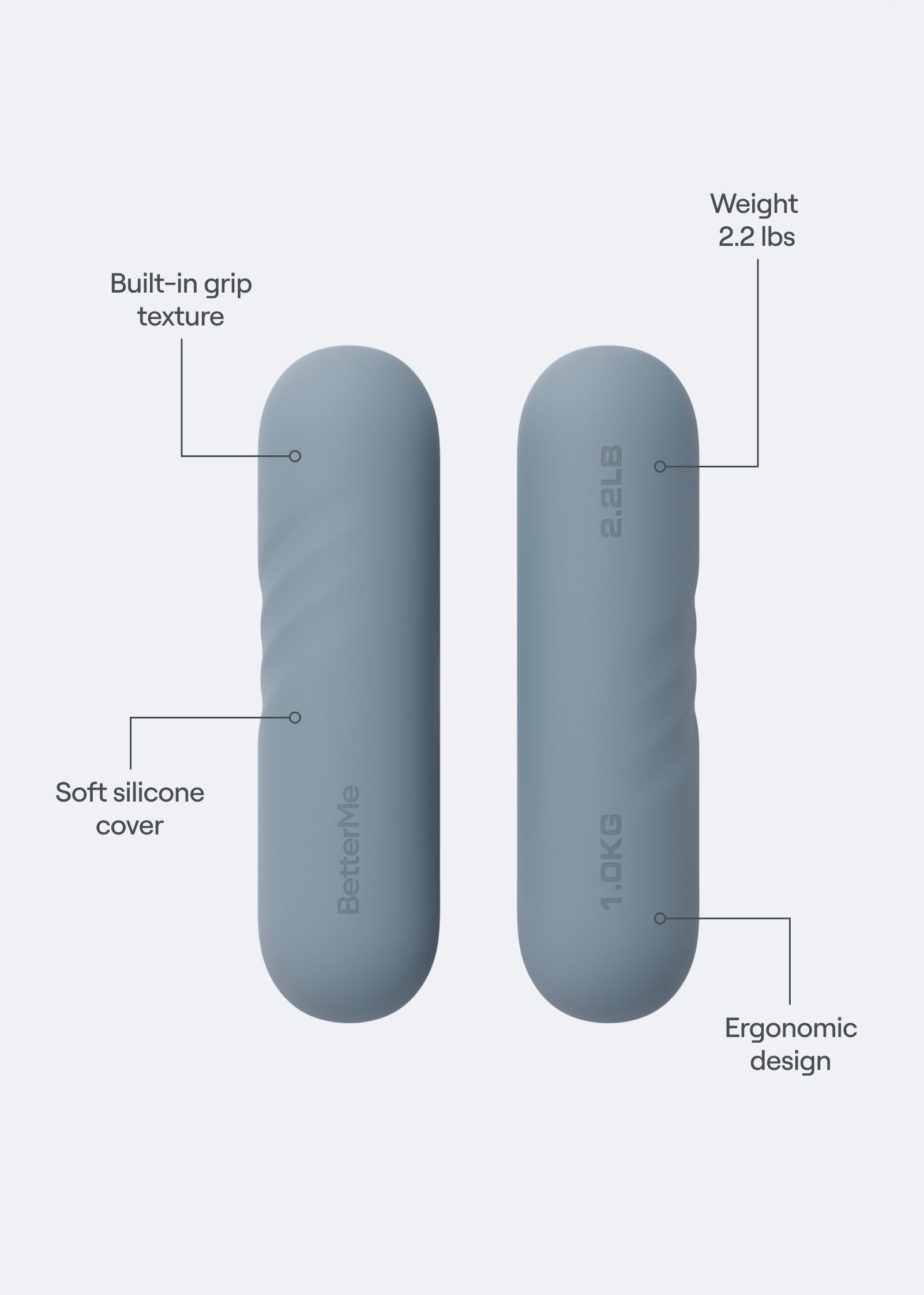 Soft Silicon Dumbbells - Image 2
