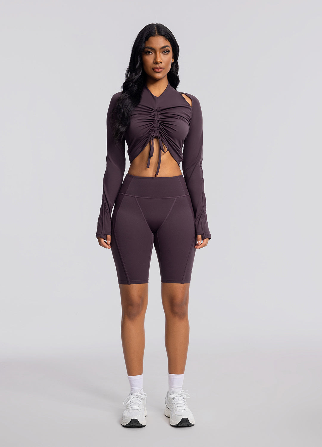 Drawstring Crop Top - Image 5