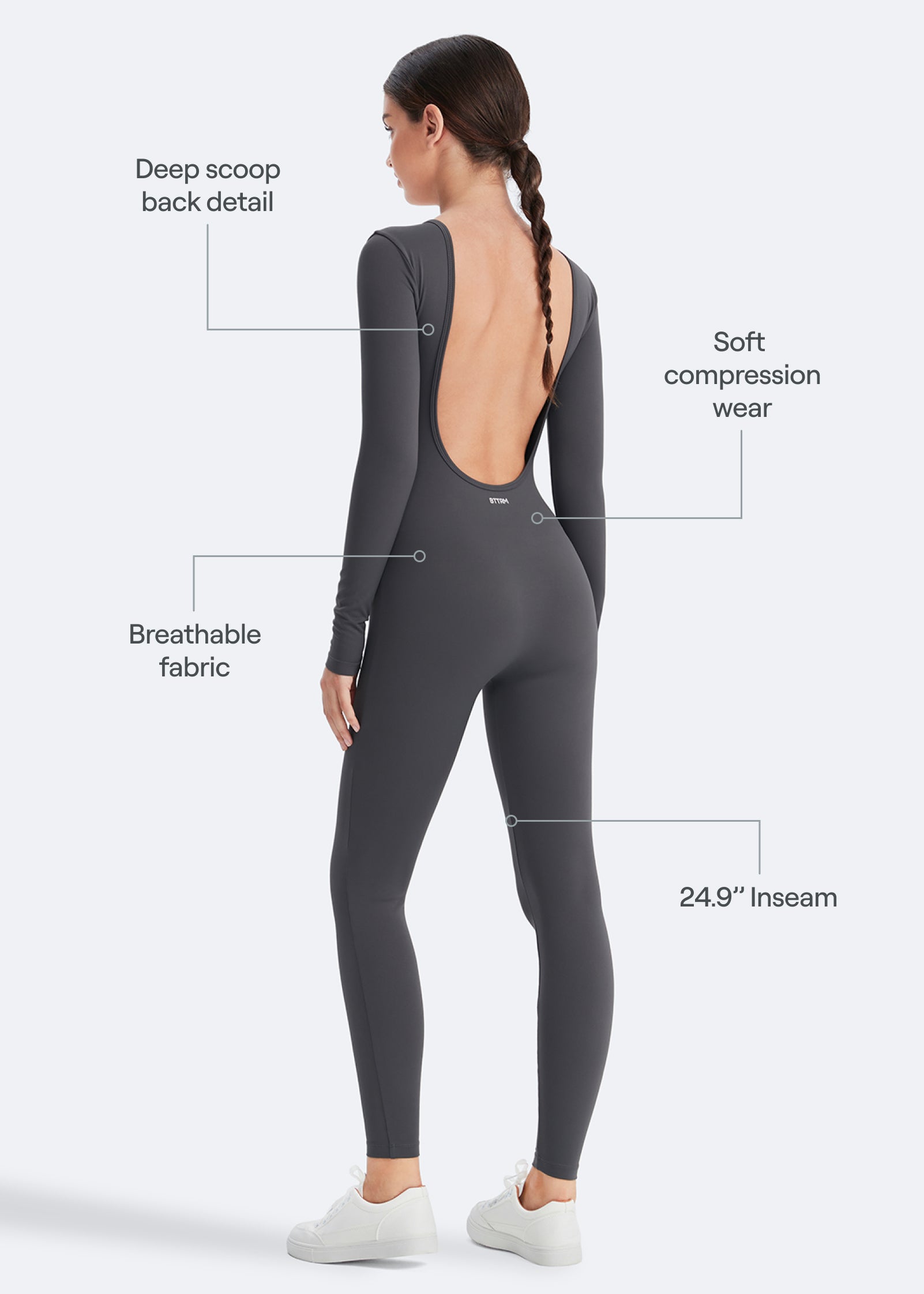 Open Back Jumpsuit - Image 3