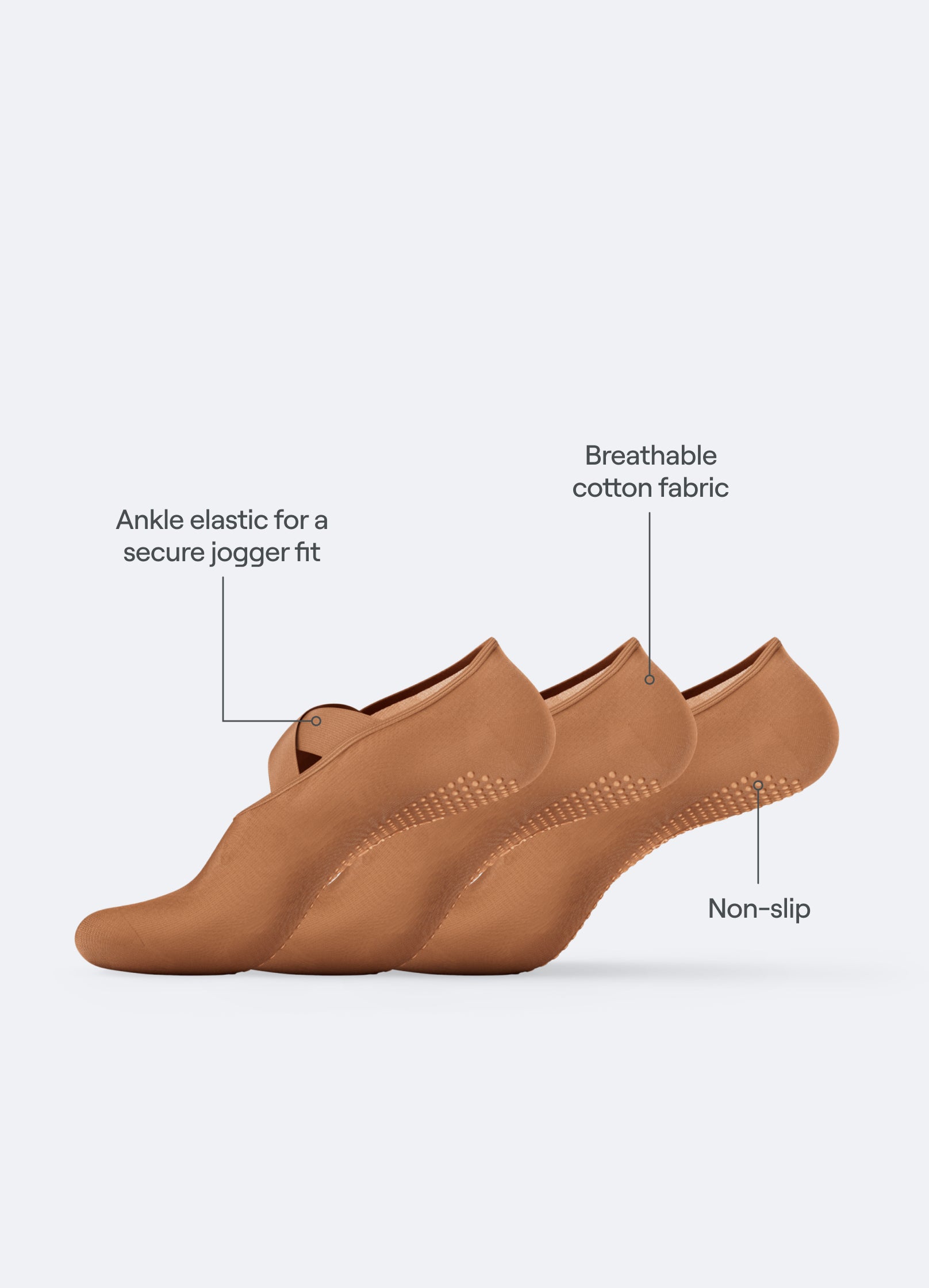 Pilates Grip Socks I 3-PACK - Image 2