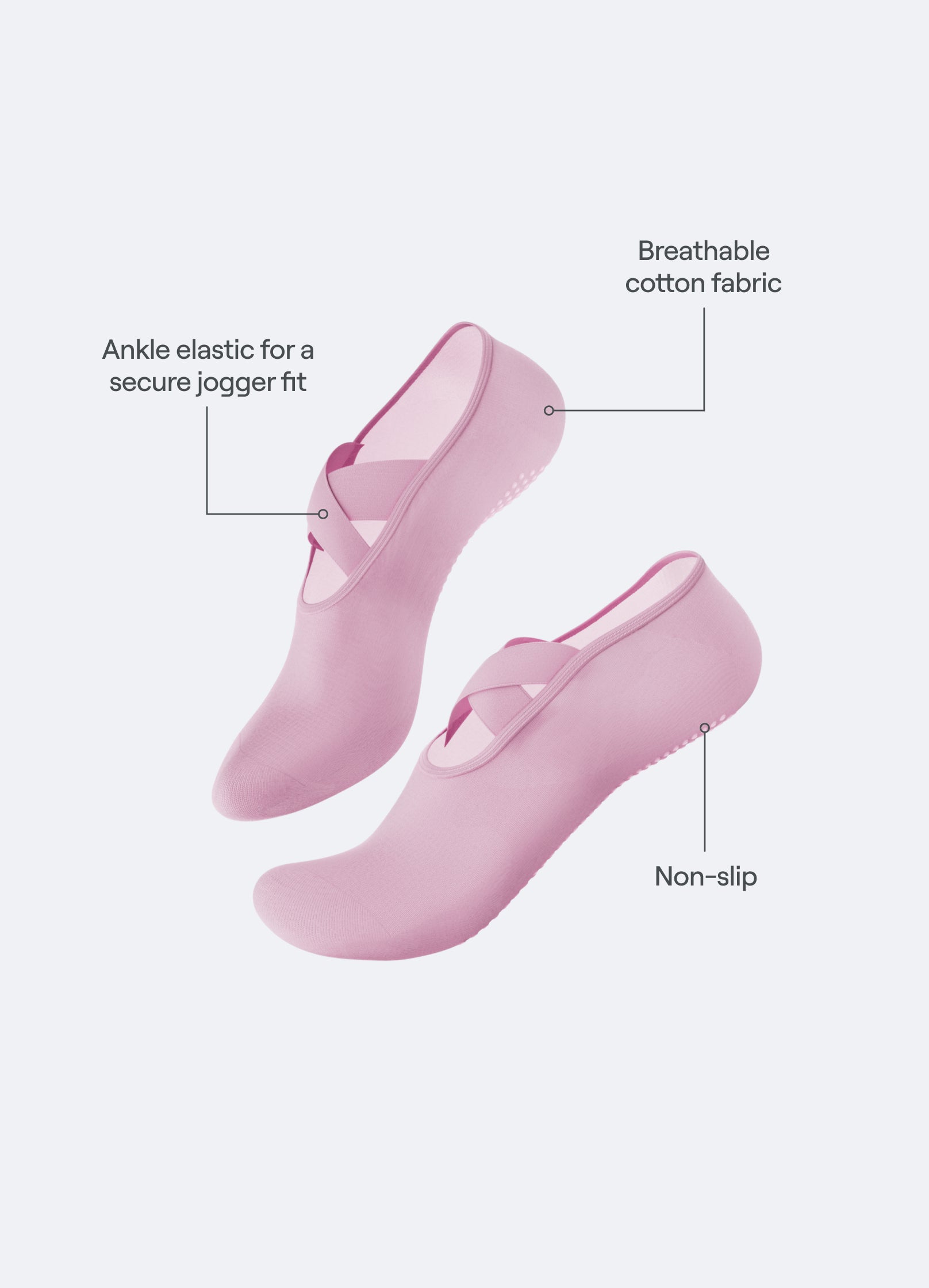 Pilates Grip Socks - Image 2