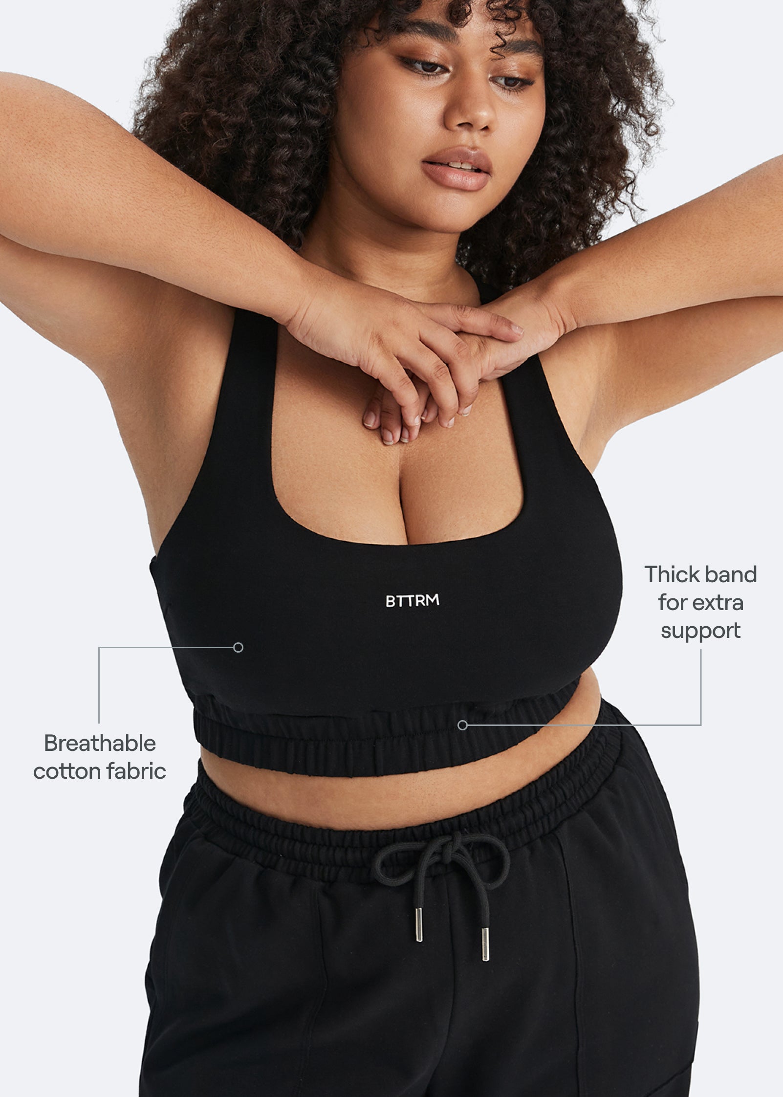 Scoop Neck Racerback Bra - Image 8