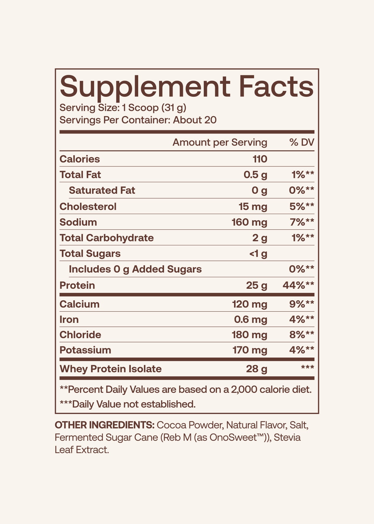Whey Performance Bundle Choco Ivory without shaker - Image 4